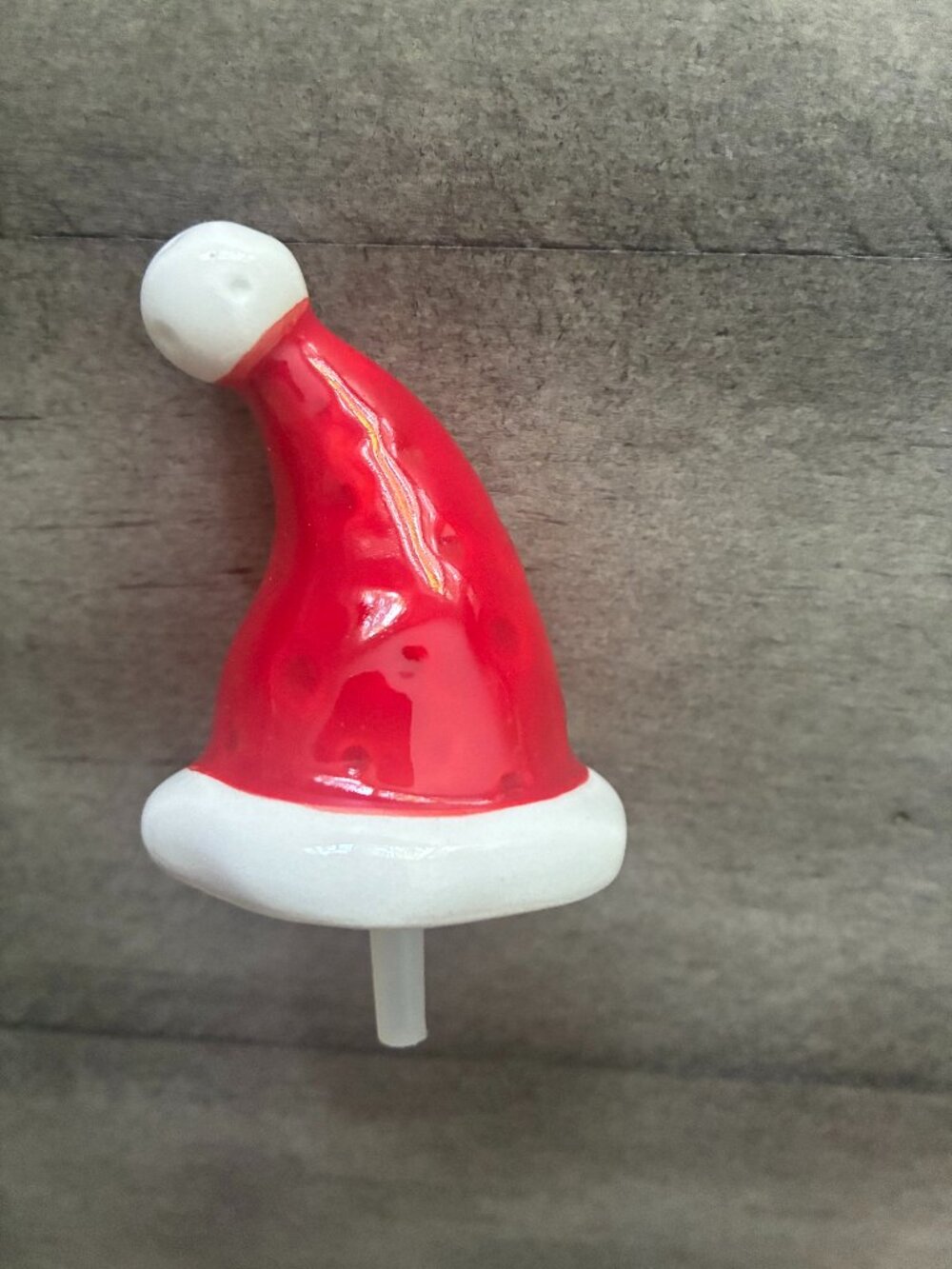 Nora Fleming santa hat EUC - retired NF initials